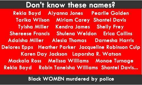 BLACKWOMENMURDEREDBYPOLICE